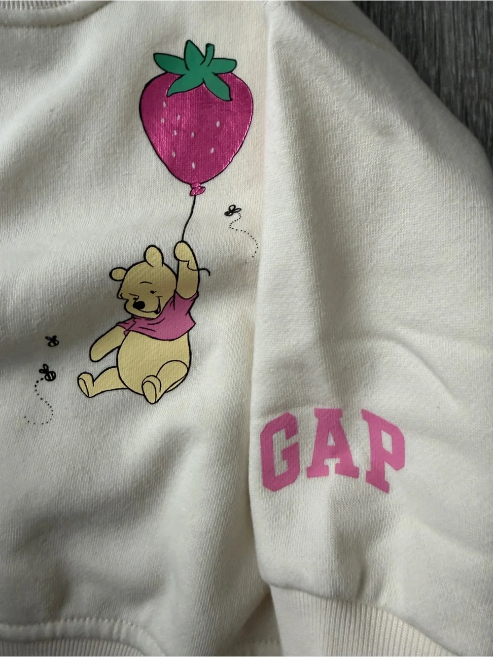 Gap x Disney Baby Vintage Sweatshirt Winnie the Pooh NWT